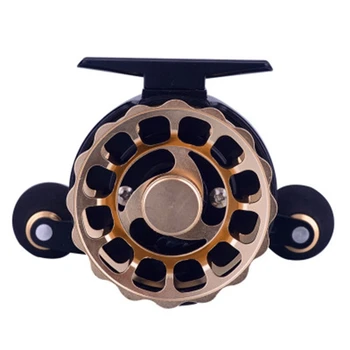 

Fishing Wheel Lead Wheel Metal Reel Fish Wheel 60 Metal Wire Cup Raft Wheel Micro--Led Wheel Speed Ratio: 3.6:1 Fishing Reel