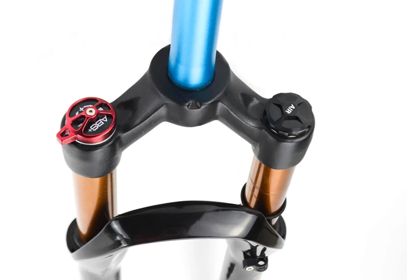 RYCERZ Высококачественная вилка из магниевого сплава для горного велосипеда, подвесная двойная воздушная камера, 26 дюймов и 27,5 дюймов, вилка для горного велосипеда