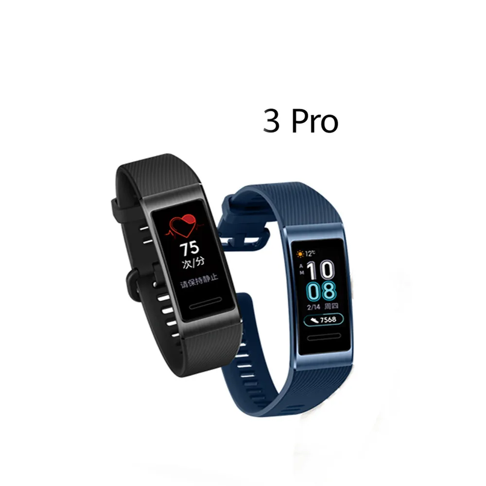 

for Huawei Band 3 / 3 Pro Bluetooth Touchscreen Smart Wristband Metal Frame Waterproof Fitness Tracker Amoled Color Display