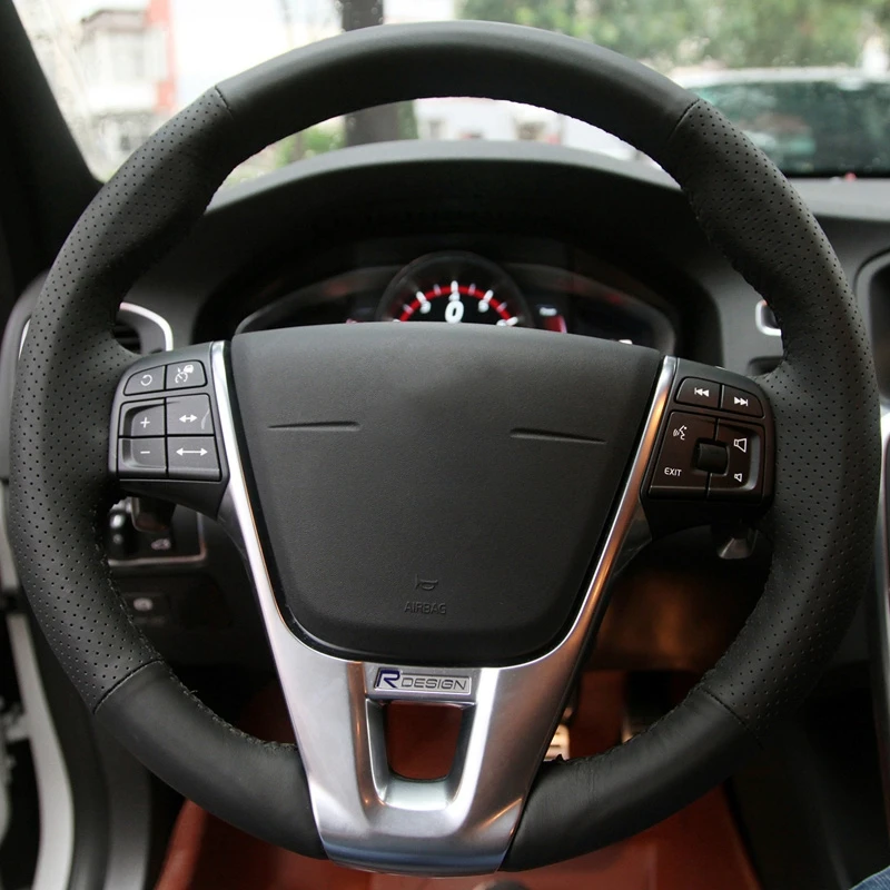 Искусственная кожа для Volvo V40 XC60 S60 LV60 S80L|Чехлы на руль| |