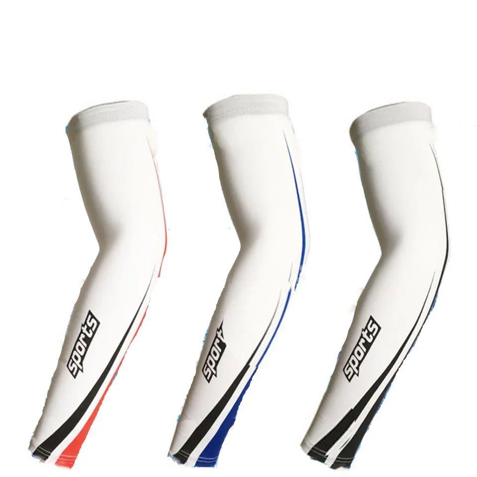 1Pcs Breathable Quick Dry UV Protection Running Arm Sleeves Basketball