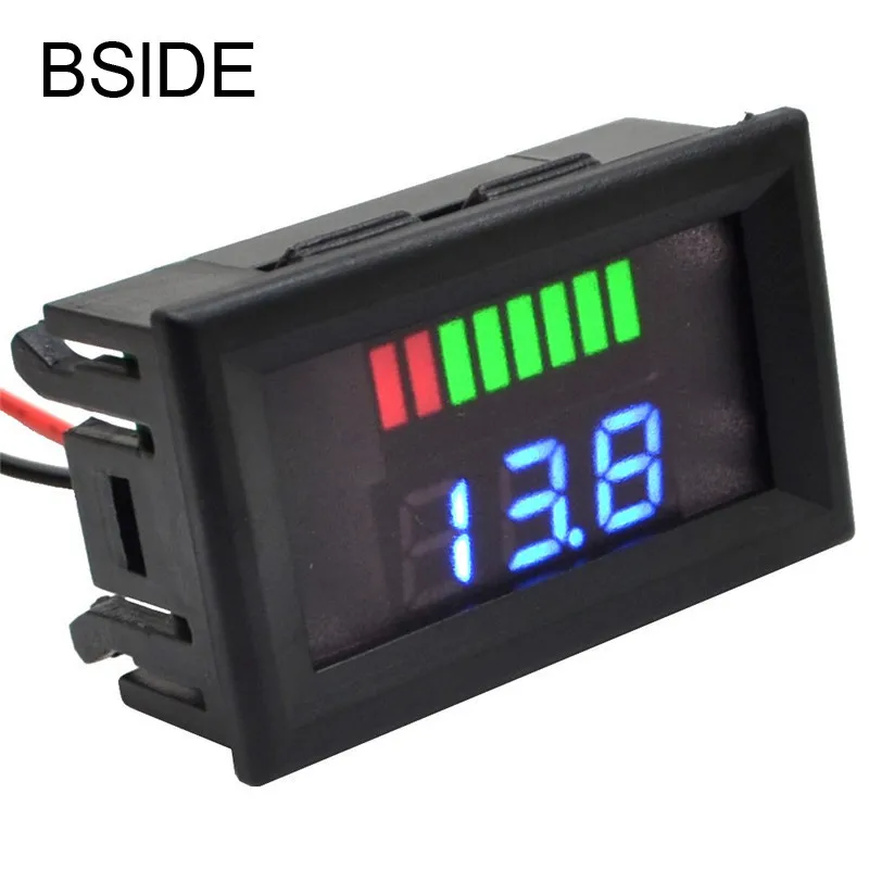 How To Build Led 12 Volt Lead Acid Battery Meter