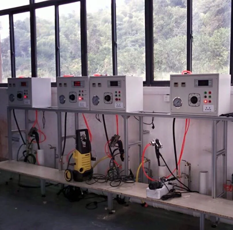 high pressure washer life time test