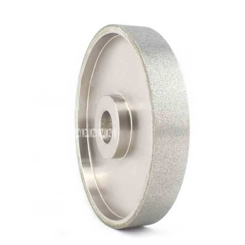 

6" inch Grit 46-2000 Electroplated Diamond Grinding Wheel, Flat Wheel, For Bracelet Molding Gemstone Edging Correction Polishing