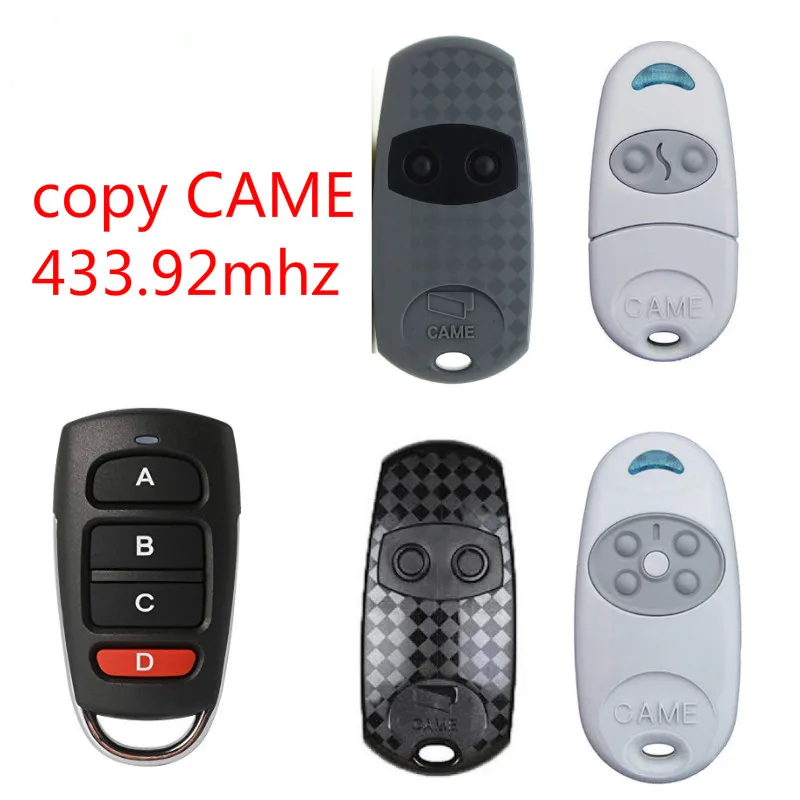 

Came TOP 432 SA 432 A 434 A TAM 432 SA 432 NA 433mhz automatic gate remote control Free shipping 2pcs