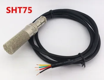 

RC-75 temperature humidity sensor metal stainless steel protective cover cable with SHT75