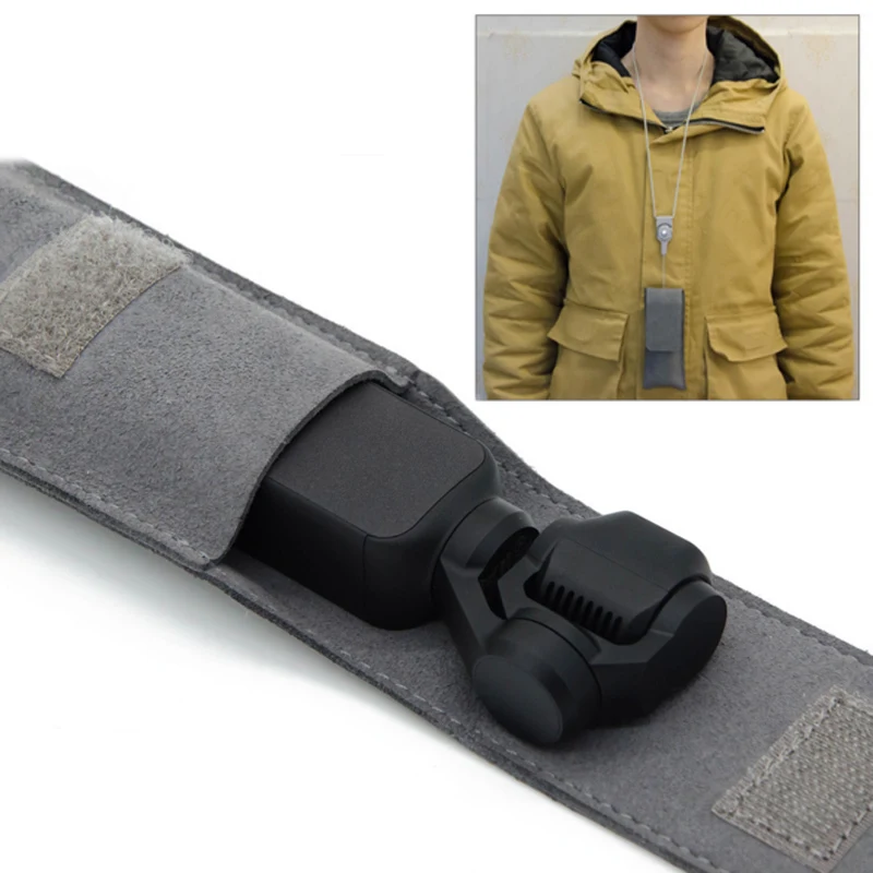

Mini PU Leather Bag for DJI OSMO POCKET Camera Neck Strap Bag Portable Handheld Gimbal Stabilizer Pocket Camera Case Accessories