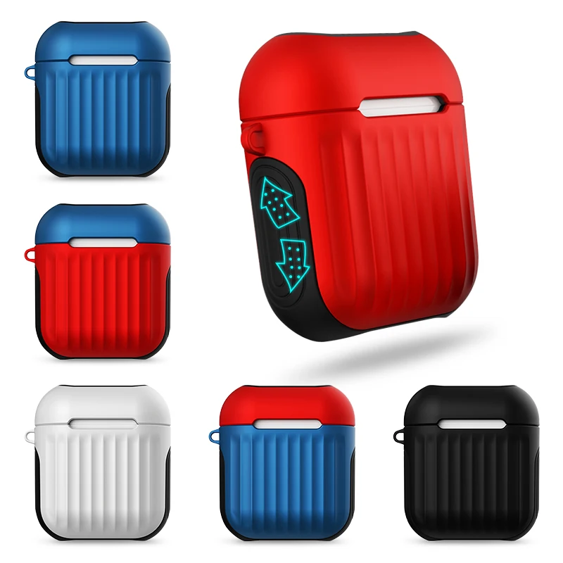 

For Apple Airpods Case For Bluetooth Wireless Earphone Anti-Knock Colorful Silicone Protective Cover For Air pods Charging Box
