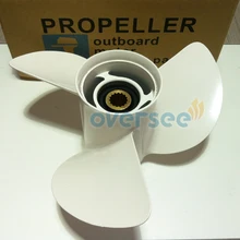 OVERSEE Propeller 6E5-45945-01-EL-00 Size 13 1/4×17-K For Yamaha Outboard Engine Motor 75HP 85HP 90HP 115HP 13-1/4×17 – K