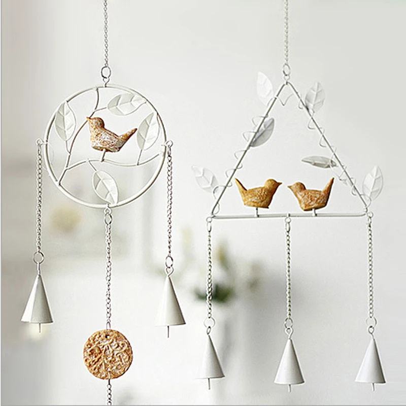 Top Selling Japanese Birds Wind Chime Iron Crafts Vintage Home Decor