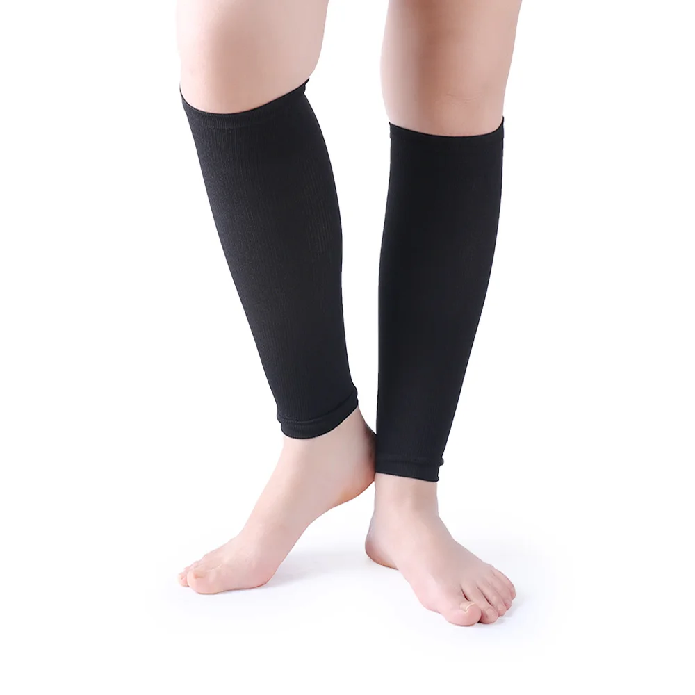

Fancyteck 1 Pairs Unisex Leg Calf Sleeves Men socks Women Varicose Vein Circulation Compression Socks Medical Elastic Stockings
