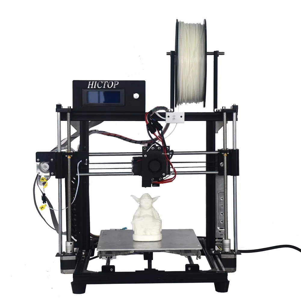 HICTOP Reprap Prusa I3 3D Printer with Filament Monitor and Auto Level Aluminum Function