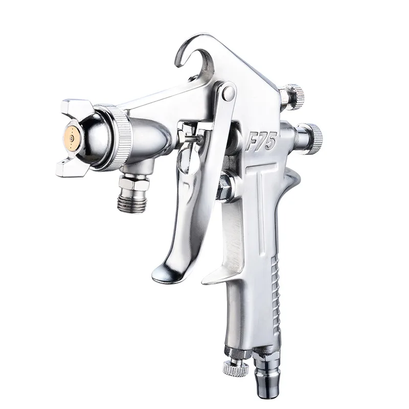 

F75 Siphonic Pneumatic Spray Gun 1.5mm Nozzle 400ml Cup Alloy Spray Atomizer Car Furniture Spray Tool