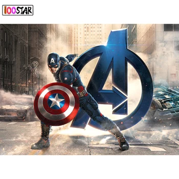 

Full Square/Round Drill 5D DIY Diamond Painting "Captain America" Embroidery Cross Stitch 5D Home Decor Gift