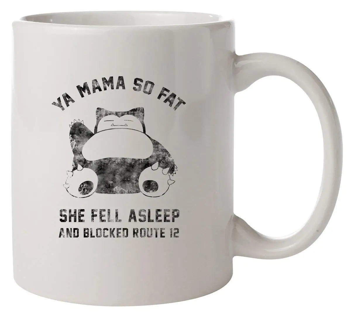 

Snorlax Insult Pokemon Mug