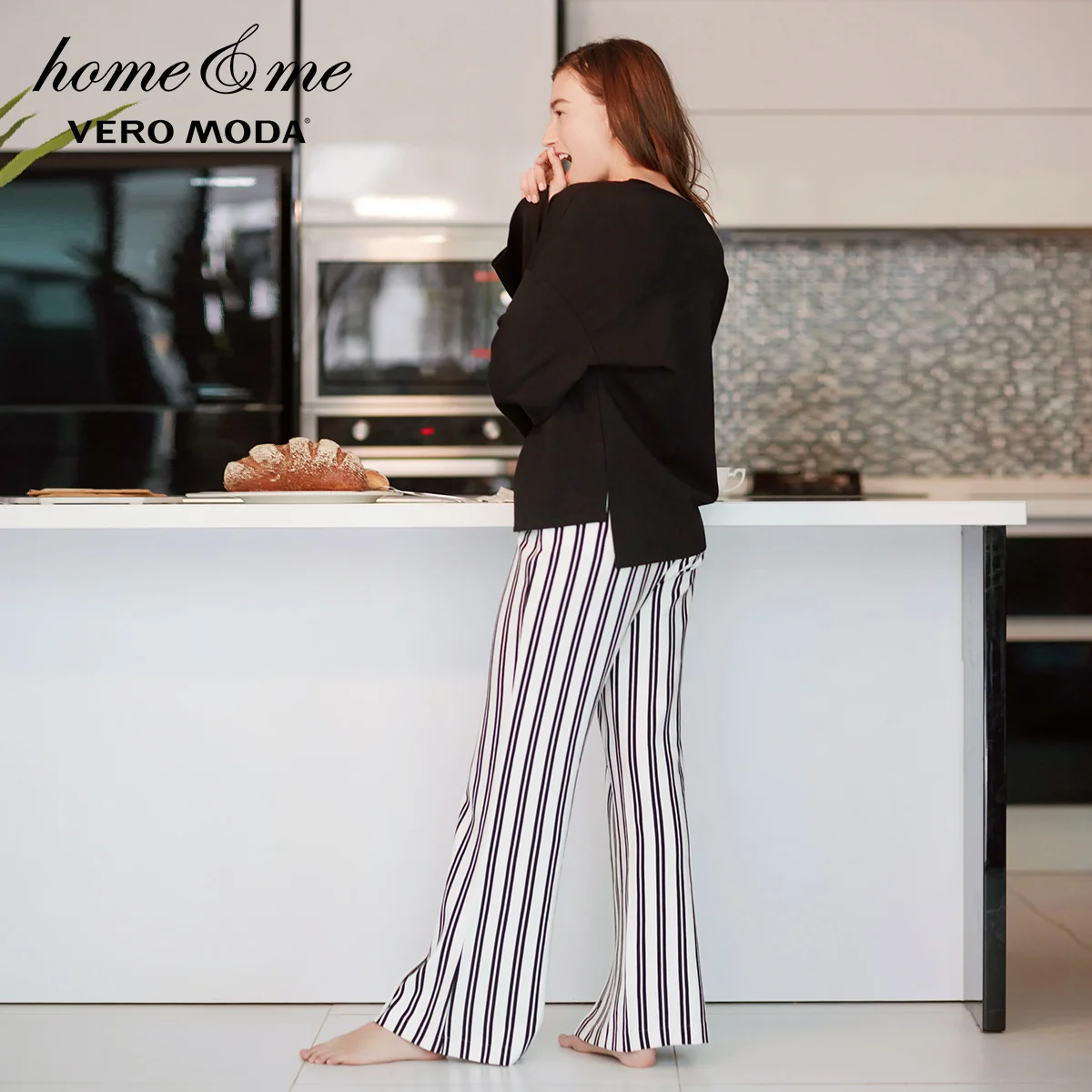 Женский свободный топ с открытыми плечами Vero Moda | 3181R3509|Кофты для сна|