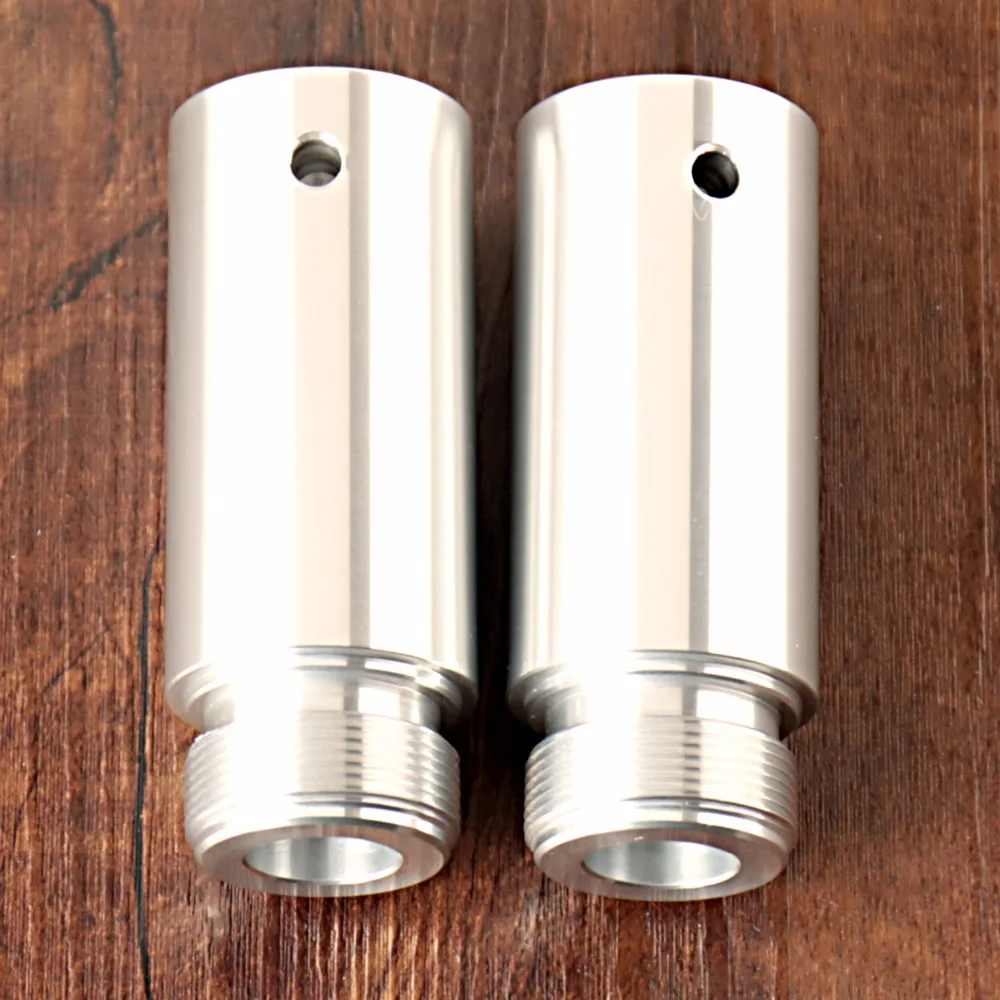 Fork Tube 3in Extensions For Harley Dyna Glide Sportster FXD XL 883