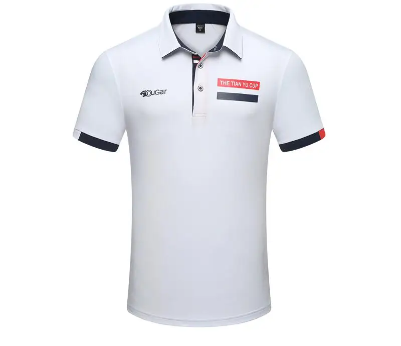 Летняя новая одежда для гольфа мужская футболка с короткими рукавами и воротником на пуговицах летняя дышащая быстросохнущая одежда для гольфа спортивная одежда топы