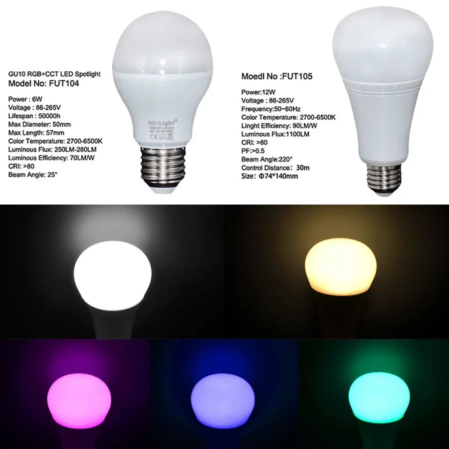 10x  GU10 3W 24SMD 5050/1WMR16 LED Spot Bulbs Day White Lamps UK 
