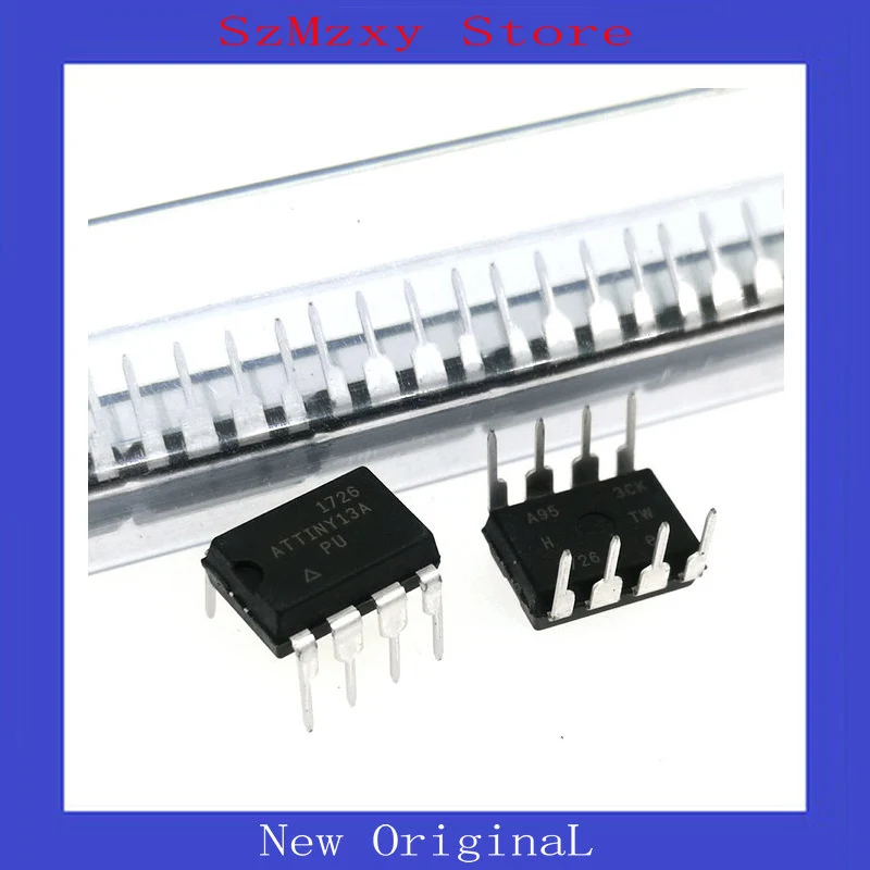 50PCS 100PCS/Lot ATTINY13A-PU ATTINY13A ATTINY13 13A-PU MCU 8BIT 1KB FLASH
