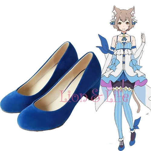 Туфли на высоком каблуке для косплея Re:Zero kara Hajimeru Isekai Seikatsu Argail Felix|heels plus size women|shoes