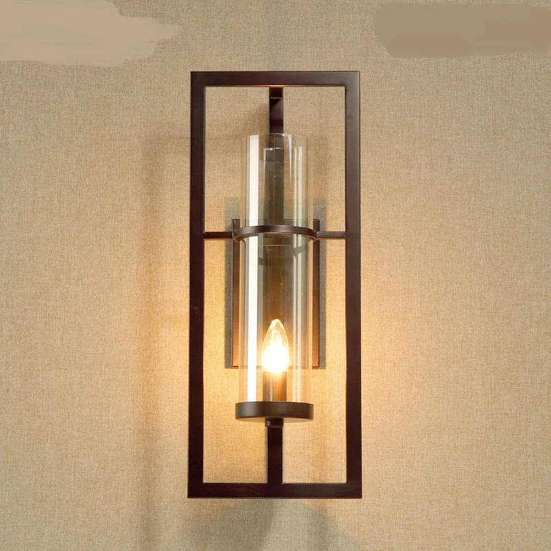 

Cesar Dani iron LED lamp wall lamp bedside new courtyard corridor aisle lights lamp 88107-1W ZH GY186
