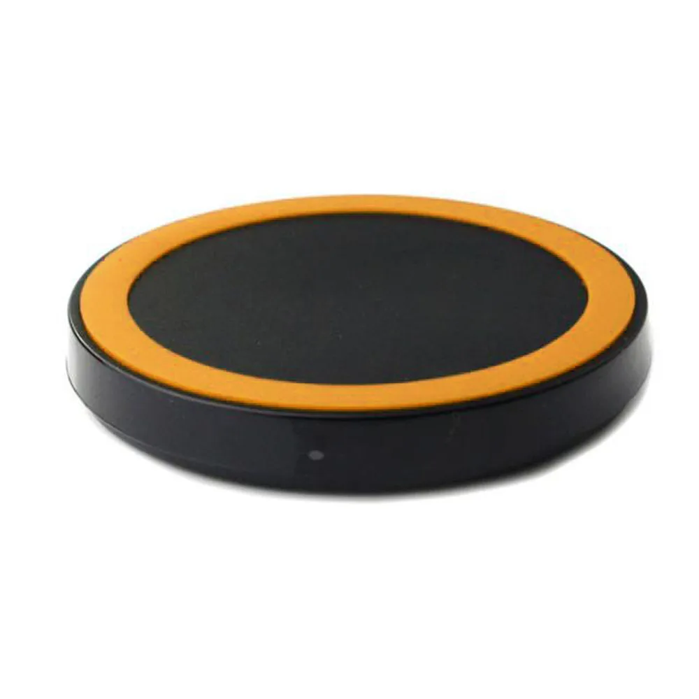 Qi Wireless Power Charger Charging Pad for Samsung Galaxy Note 7 USB 5W Fast Wireless Charging Pad Dock Station - Цвет: Orange