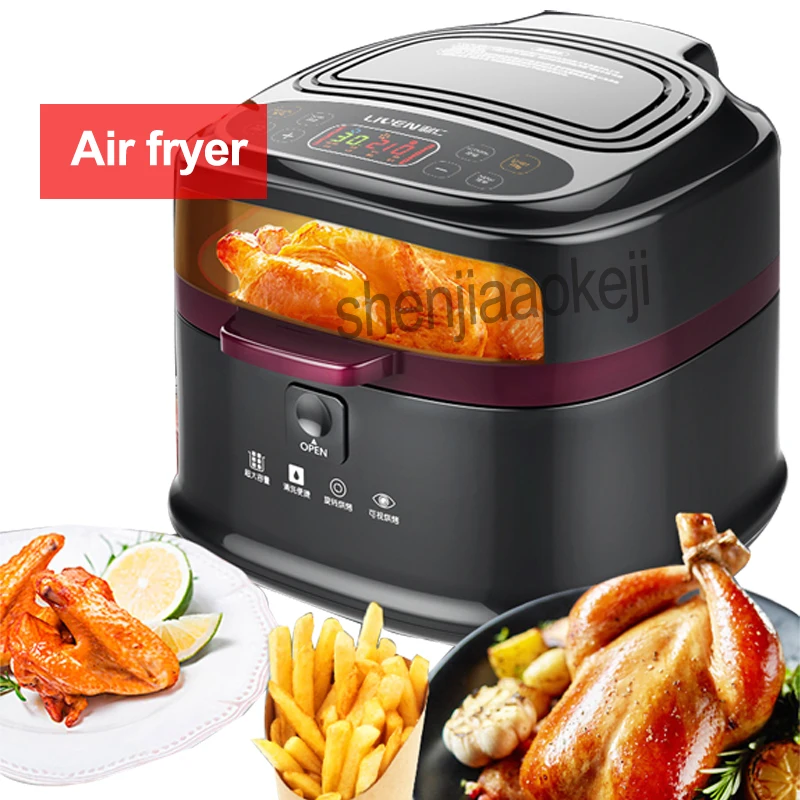 

8L Home non-oil fryer Intelligent Air Fryer fried french fries/chicken/shrimp ect. Multi-function electric fry pot 220v 1200W