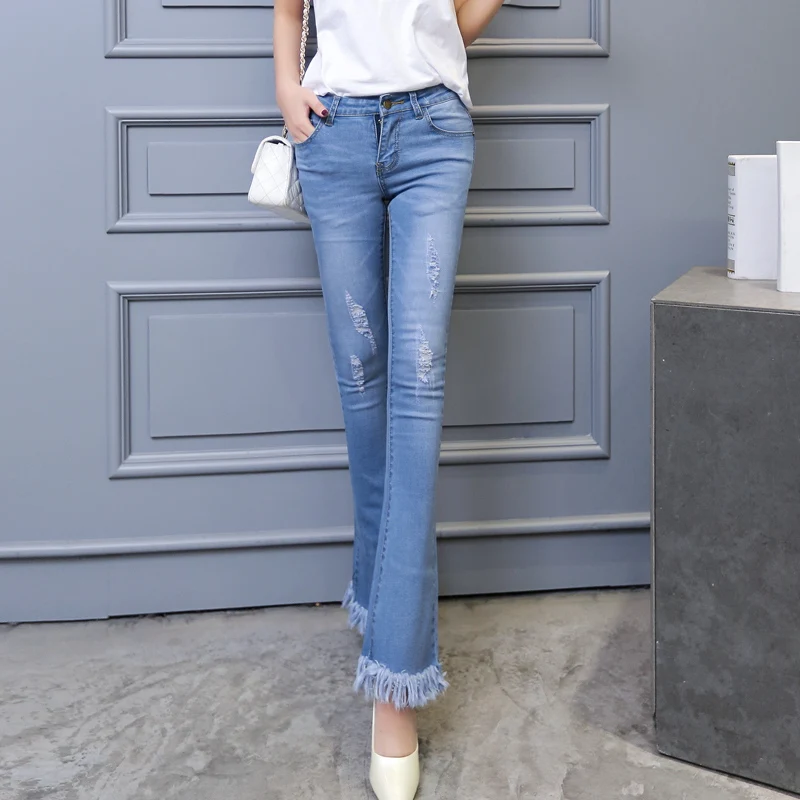 Korean Fashion New Classic Slim Women's Jeans,Popular Casual Denim Pants Pencil jeans Pants Woman Trousers Free shipping w3129