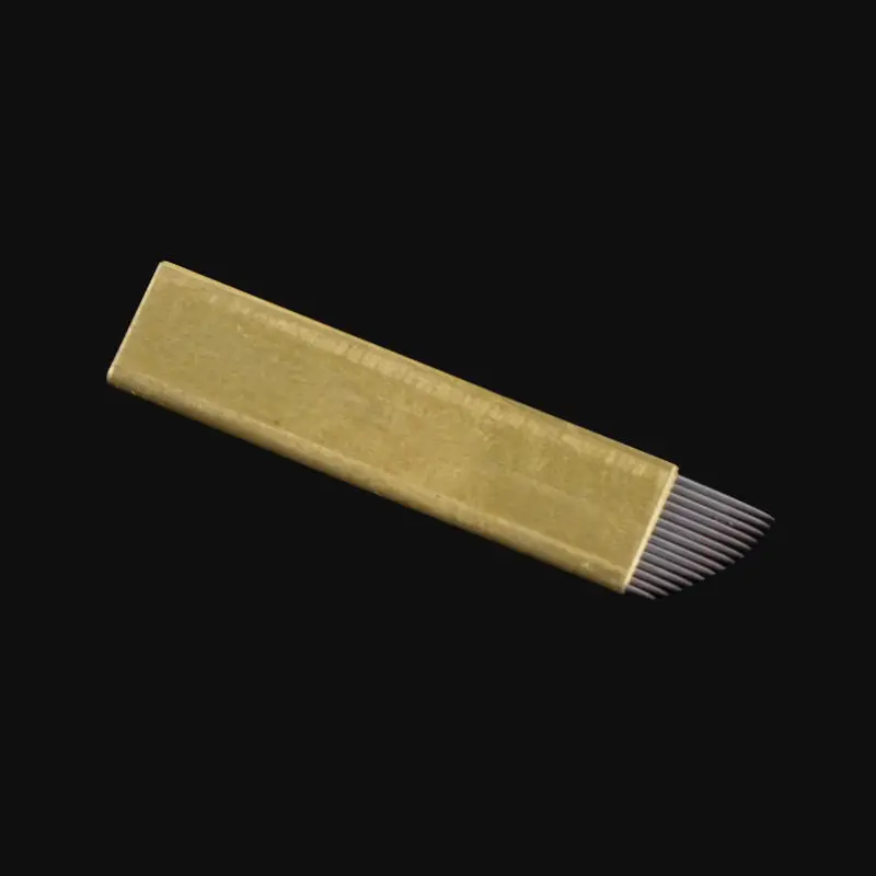 

100pcs/lot Manual Tattoo Pen Needle 14 Needles 3D Eyebrown Permanent Makeup Microblading Eyebrow Tattoo Needle