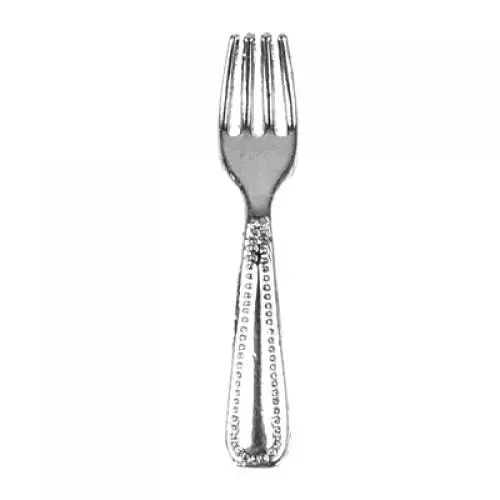 1/12 12 Pcs Dollhouse Miniature Forks, Spoons & Knifes Tableware Stainless Steel Tableware Set  Kitchen Accessories Toys