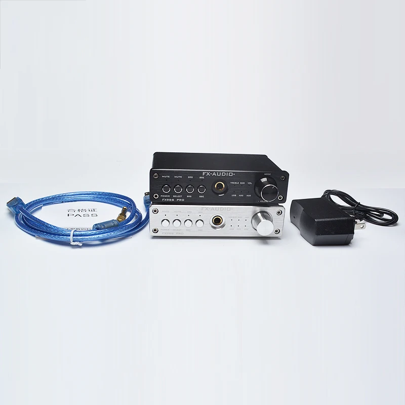 FX-Audio FX-98S Pro DAC PCM2704 MAX9722 усилитель для наушников обновленная версия USB декодер звуковой эффект эквалайзер процессор усилитель