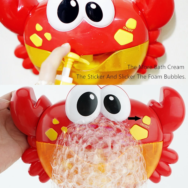 Детская игрушка для ванны Bubble Frog & Crabs устройство мыла в ванну игрушки детей с