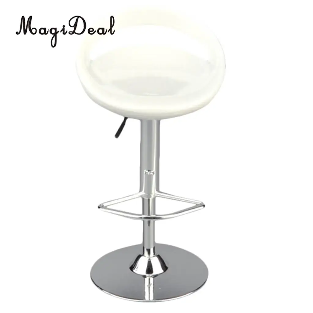 MagiDeal 1/6 Scale Dollhouse Round Swivel Chair Pub Bar Stool Furniture Decor for 12 Inch Action Figure Dolls Acce Toy 6x14cm MagiDeal 1/6 Scale Dollhouse Round Swivel Chair Pub Bar Stool Furniture Decor for 12 Inch Action Figure Dolls Acce Toy 6x14cm
