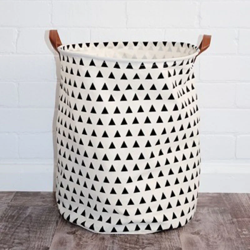 Seluna 2017 الجديدة الغسيل سلة التخزين 40*50 سنتيمتر دلاء للعب الغسيل سلة الملابس القذرة أشتات تخزين كبيرة حقيبة مربع صناديق