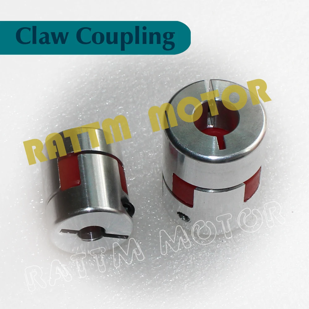 4PCS 12.7mm to 14mm CNC Flexible Jaw Spider Plum Coupling Shaft Coupler 12.7x14mm D40 L50 | Обустройство дома