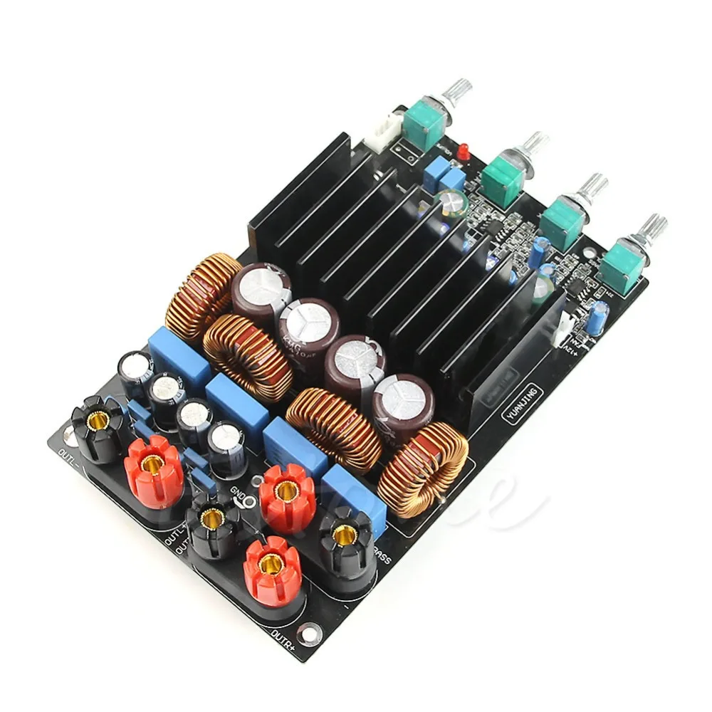 OOTDTY OPA1632DR TL072 TAS5630 2.1 300W+150W+150W 470UF/100V Class D Digital Amplifie OOTDTY OPA1632DR TL072 TAS5630 2.1 300W+150W+150W 470UF/100V Class D Digital Amplifie