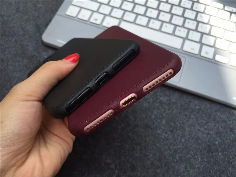 iphone 8 silicone case For iPhone 12 11 Pro Case Soft TPU Ultra Thin Leather Skin Case For iPhone 5S 6S 7 8 Plus Back Cover For iPhone X XR XS Max Case iphone 7 cover