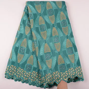 

2019 Swiss Voile Lace Wedding Women Wedding Dress High Quality French Stones Swiss Voile Laces in Switzerland A1449