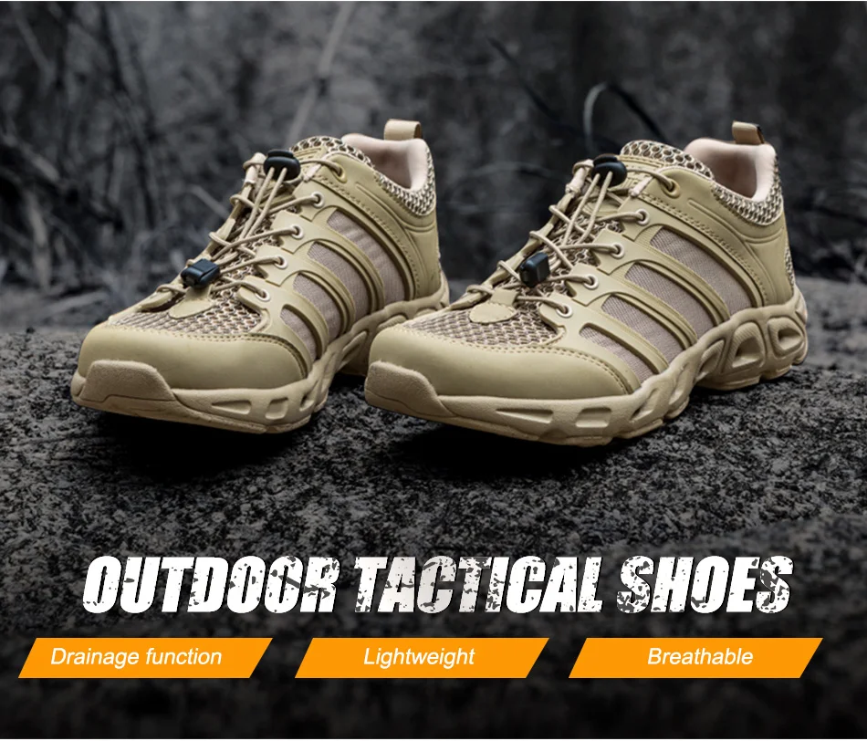 Men’s Outdoor Tactical Hiking Shoes Combat Military Tactical Boots