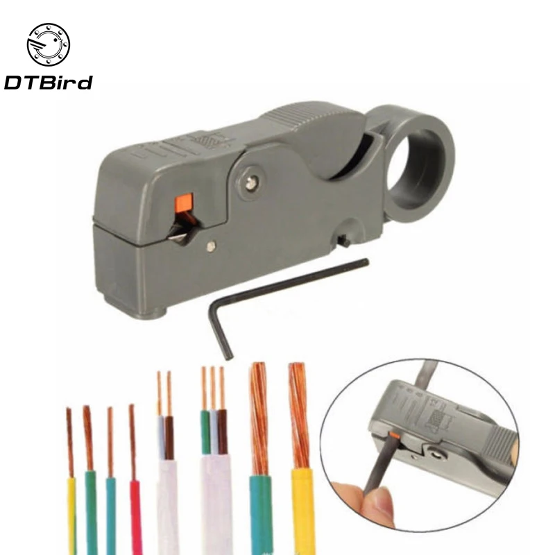 

Automatic Stripping Pliers Multifunctional Wire Stripper Wire Cable Tool Hexagonal Wrench Cable Wire Stripping Crimping Tool DT6