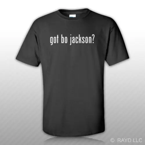Получил bo Jackson? Футболка футболка S M L XL 2XL 3XL хлопок мужские Забавные футболки в