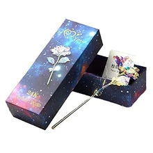 Прямая, 24k позолоченный Розовый Свадебный декор, золотой розовый Золотой смоченный искусственный цветок, персонализированная Роза