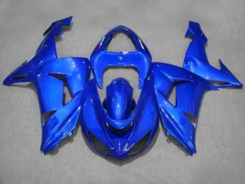 Комплект обтекателей для мотоцикла KAWASAKI Ninja ZX10R 06 07 ZX 10R 2006 2007 zx 10r ABS Полный синий