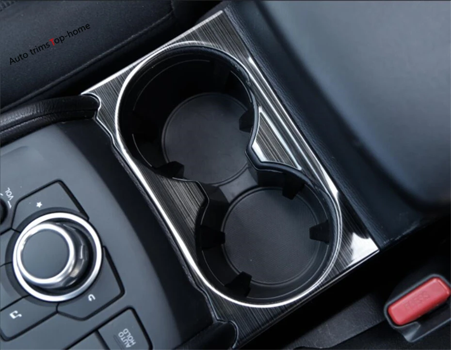 Yimaautotrims Center Front Water Cup Panel Holder Cover Trim Interior