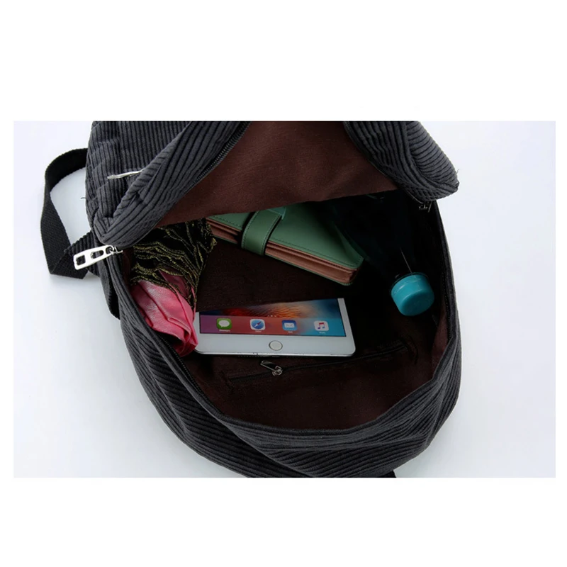 2018 nuevo de pana Mochila mujer de Color puro de viaje de la mujer moda bolsa de doble Mochila mujeres Mochila Diseño de paquete 2018 nuevo de pana Mochila mujer de Color puro de viaje de la mujer moda bolsa de doble Mochila mujeres Mochila Diseño de paquete