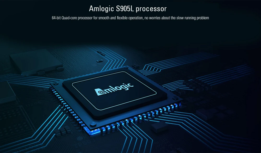 Оригинальная ТВ приставка Xiaomi Mi4C Patchwall 1 ГБ 8 Amlogic S905L 2 4G Wi Fi Bluetooth с поддержкой 4K HD