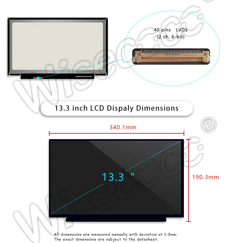 LQ133T1JX03 дисплей 13," HDMI 2 K ЖК-дисплей на тонкопленочных транзисторах на тонкоплёночных транзисторах 2560 х 1440(пикселей) для контроля уровня сахара в крови с 2 HDMI мини USB 40pin драйвер платы для ноутбука DIY Win7 8