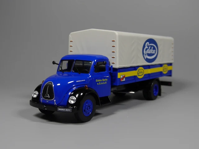 auto inn ixo 1 43 truck magirus deutz edeka diecast model car in