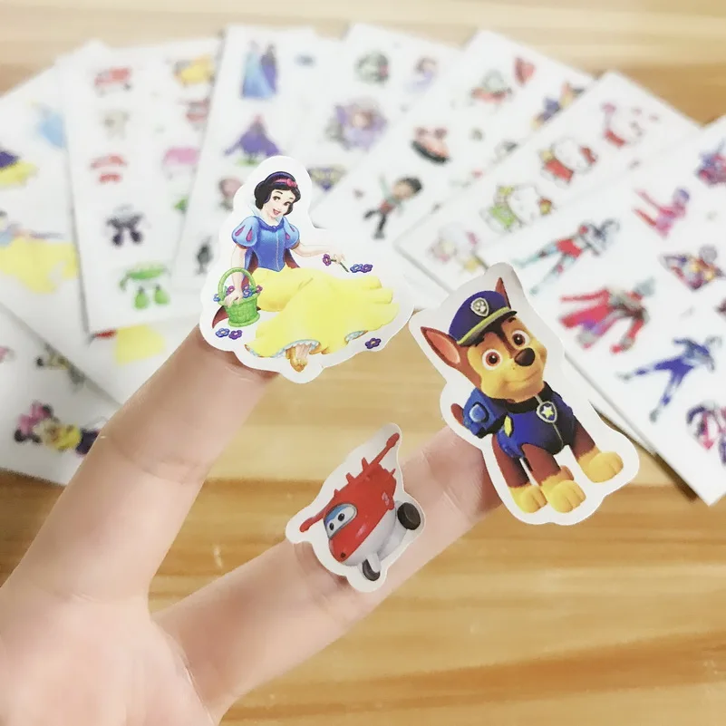 

Cartoon Stickers toy Different Sheets Children Stickers Toys Scrapbook Gifts For Kids